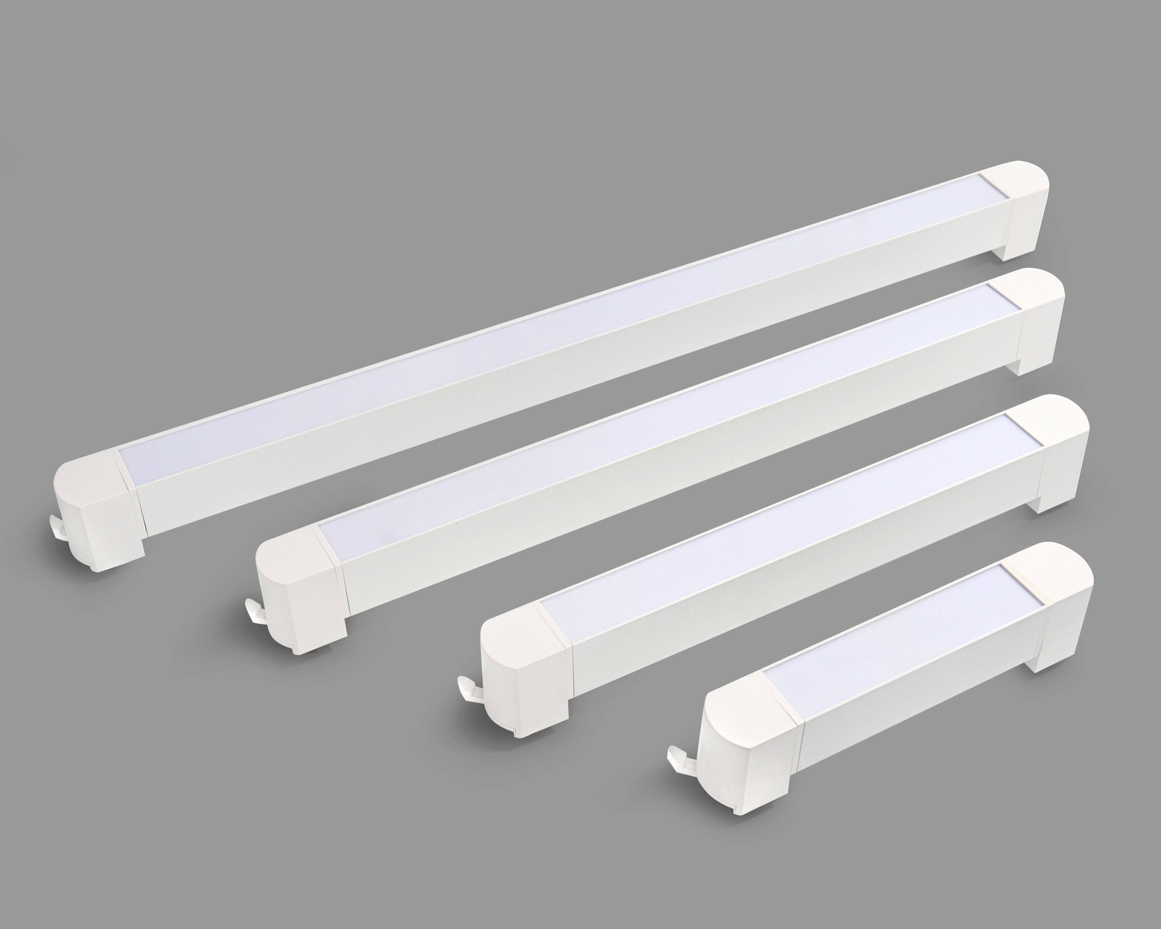 Proiector LED, Tip Banda, 20W, 4000K Lumina Neutra, Directionabil Pe Sina Monofazata, Alb